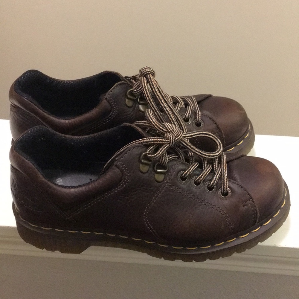 Doc marten brown shoes